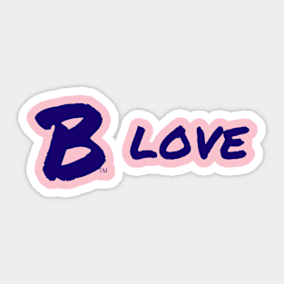 B Love, Blue Sticker